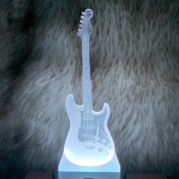 The Man In Black Show 3D LED Guitar Lamp - Picture 3 of 8